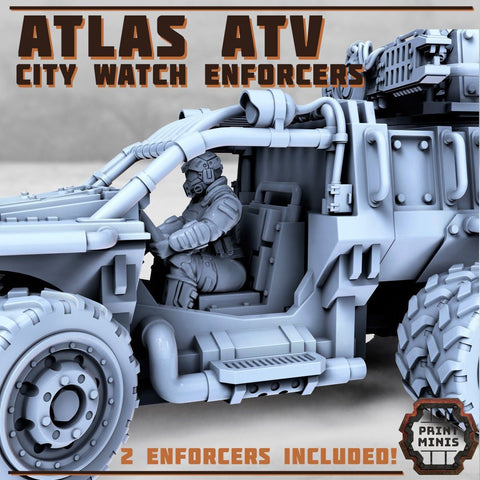 Atlas ATV City watch enforcer vehicle - HamsterFoundry - HamsterFoundry