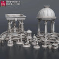 Bath House | DnD Scenery | Pathfinder Scenery - HamsterFoundry - STL Miniatures