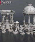 Bath House | DnD Scenery | Pathfinder Scenery - HamsterFoundry - STL Miniatures