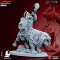 Big Grey Orc Warg Riders 892 - HamsterFoundry - HamsterFoundry