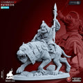 Big Grey Orc Warg Riders 892 - HamsterFoundry - HamsterFoundry