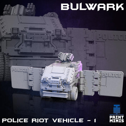 Bulwark - Police Riot Vehicle - HamsterFoundry - HamsterFoundry