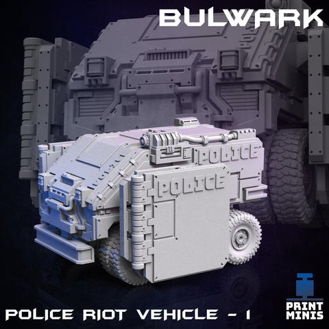 Bulwark - Police Riot Vehicle - HamsterFoundry - HamsterFoundry