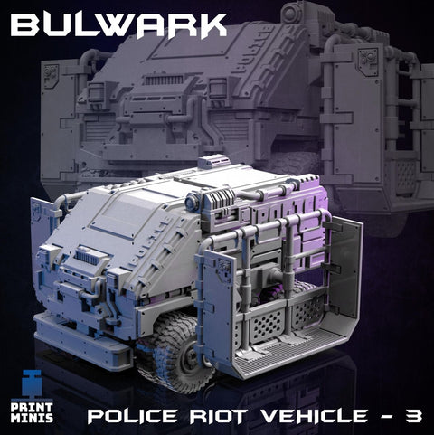 Bulwark - Police Riot Vehicle - HamsterFoundry - HamsterFoundry