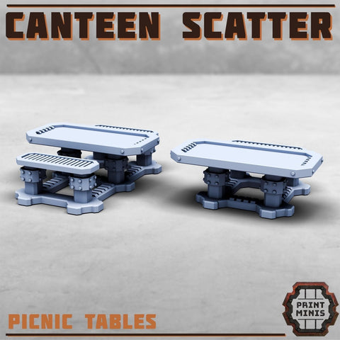 Canteen Scatter - Complete Set - HamsterFoundry - HamsterFoundry