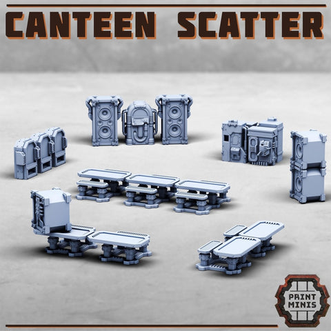 Canteen Scatter - Complete Set - HamsterFoundry - HamsterFoundry