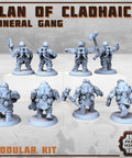 Clan of Cladhaich - Dwarves (Mineral Gang) - HamsterFoundry - Print Minis