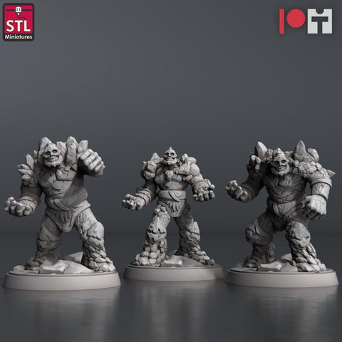 Coal Golems Set - HamsterFoundry - HamsterFoundry