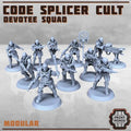 Code splicer cult members - HamsterFoundry - Print Minis