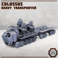 Colossus Heavy Transporter - Complete Modular Kit - HamsterFoundry - Print Minis