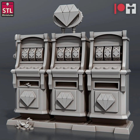 Complete Casino Set - HamsterFoundry - STL Miniatures