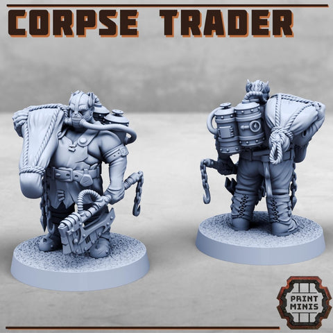 Corpse Trader and bodies - HamsterFoundry - Print Minis