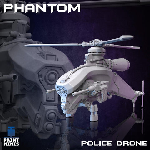 Cyberpunk Police Drones - HamsterFoundry - HamsterFoundry