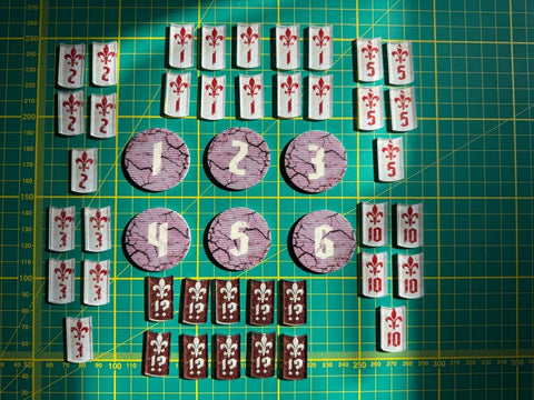 Daughters of Battle wound counters - HamsterFoundry - HamsterFoundry