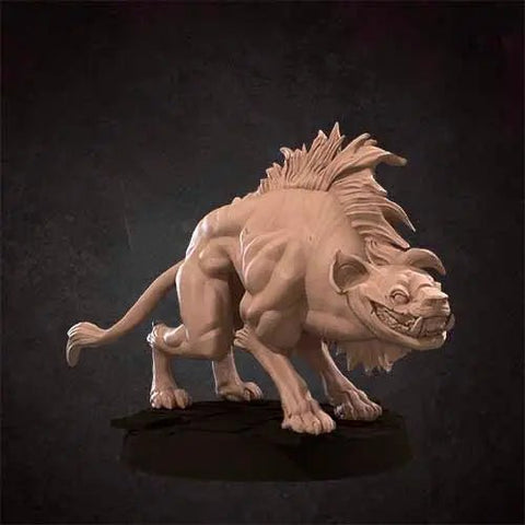 Demon Dungeon - Savagery Hyena (Set of 4) - HamsterFoundry - HamsterFoundry