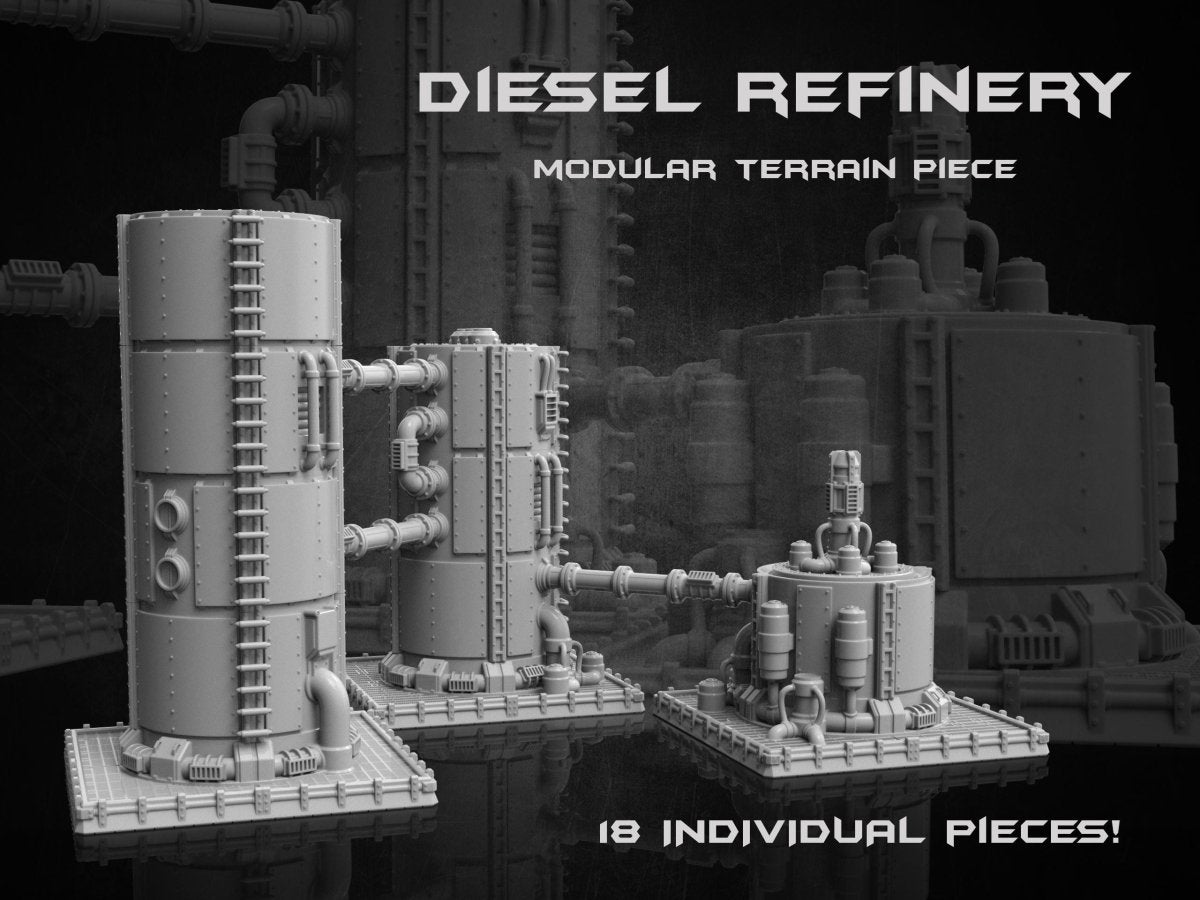 Diesel Oil Refinery - HamsterFoundry - HamsterFoundry