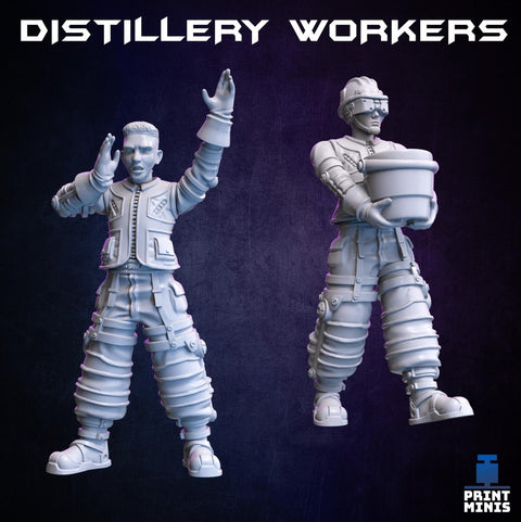 Distillery workers - HamsterFoundry - HamsterFoundry