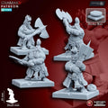 Dwarves Berzerkers Set - HamsterFoundry - HamsterFoundry