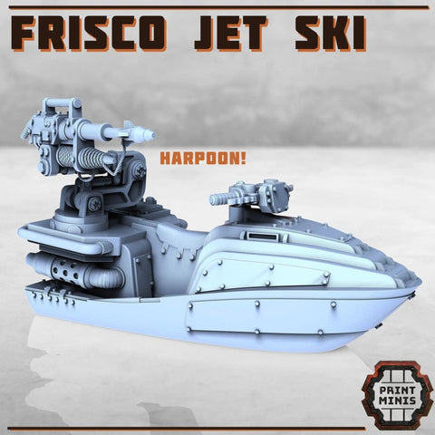 Frisco Jet Ski - HamsterFoundry - Print Minis