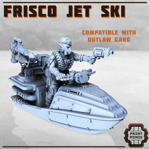 Frisco Jet Ski - HamsterFoundry - Print Minis