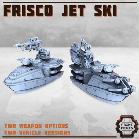 Frisco Jet Ski - HamsterFoundry - Print Minis