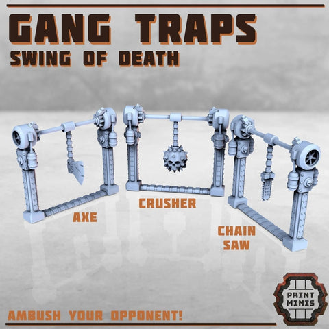 Gang Traps - HamsterFoundry - Print Minis