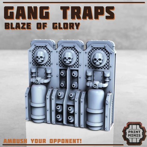 Gang Traps - HamsterFoundry - Print Minis