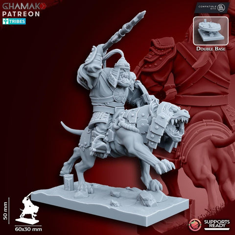 Grey Orcs Warg Riders 891 - HamsterFoundry - HamsterFoundry