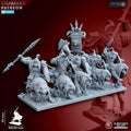 Grey Orcs Warg Riders 891 - HamsterFoundry - HamsterFoundry