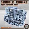 Gribble Engine and Chef - HamsterFoundry - Print Minis