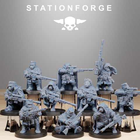 Grim Guard Skull Darts - HamsterFoundry - HamsterFoundry