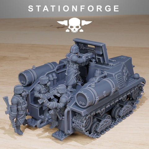 Grim Guard Tankette and crew - HamsterFoundry - HamsterFoundry