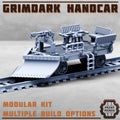 Grimdark Handcar - HamsterFoundry - HamsterFoundry