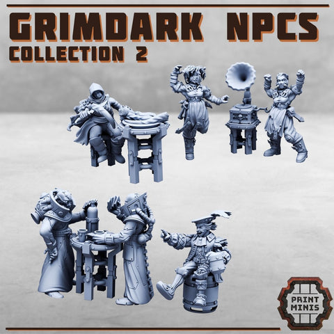 Grimdark NPCs collection 2 (Complete Set) - HamsterFoundry - HamsterFoundry