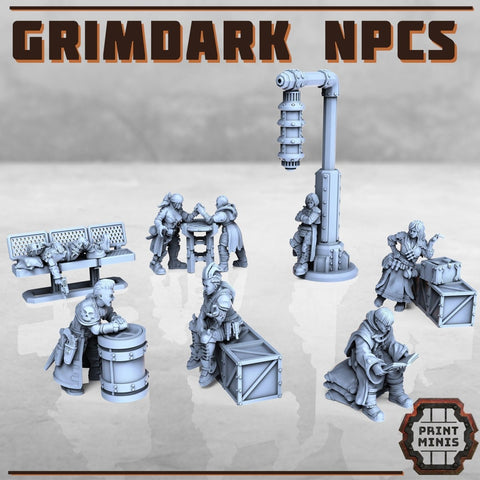 Grimdark NPCs (Complete Set) - HamsterFoundry - HamsterFoundry