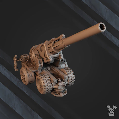 Heavy Artillery Mount with Earthquake Cannon and Gorgon Siege Gun - HamsterFoundry - HamsterFoundry