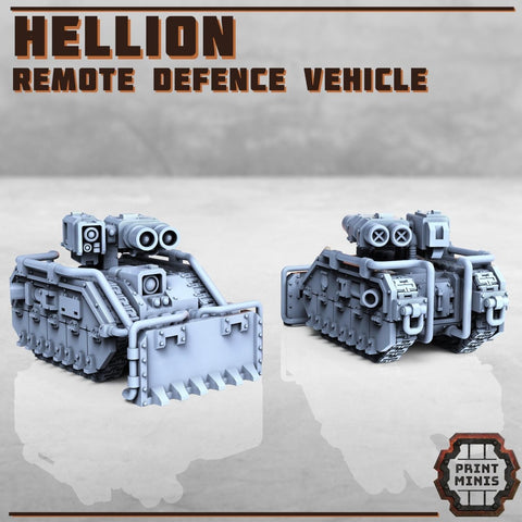 Hellion - Remote Defence Vehicle - HamsterFoundry - Print Minis