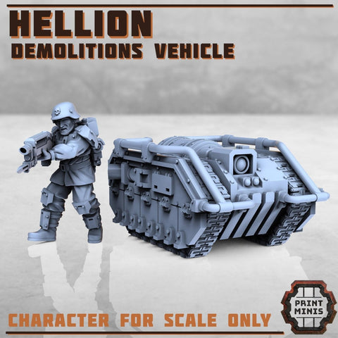 Hellion - Remote Defence Vehicle - HamsterFoundry - Print Minis