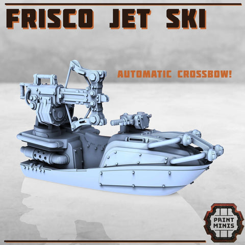 Frisco Jet Ski Print Minis