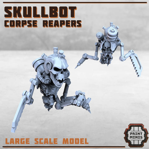 skullbot - Corpse Reapers Print Minis