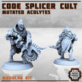 Code Splicer Cult - Acolytes Print Minis