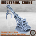 Industrial Crane with standalone base Print Minis