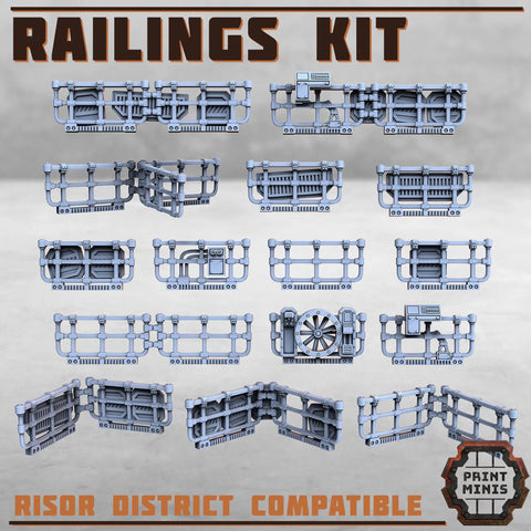 Railings Kit bundle Print Minis