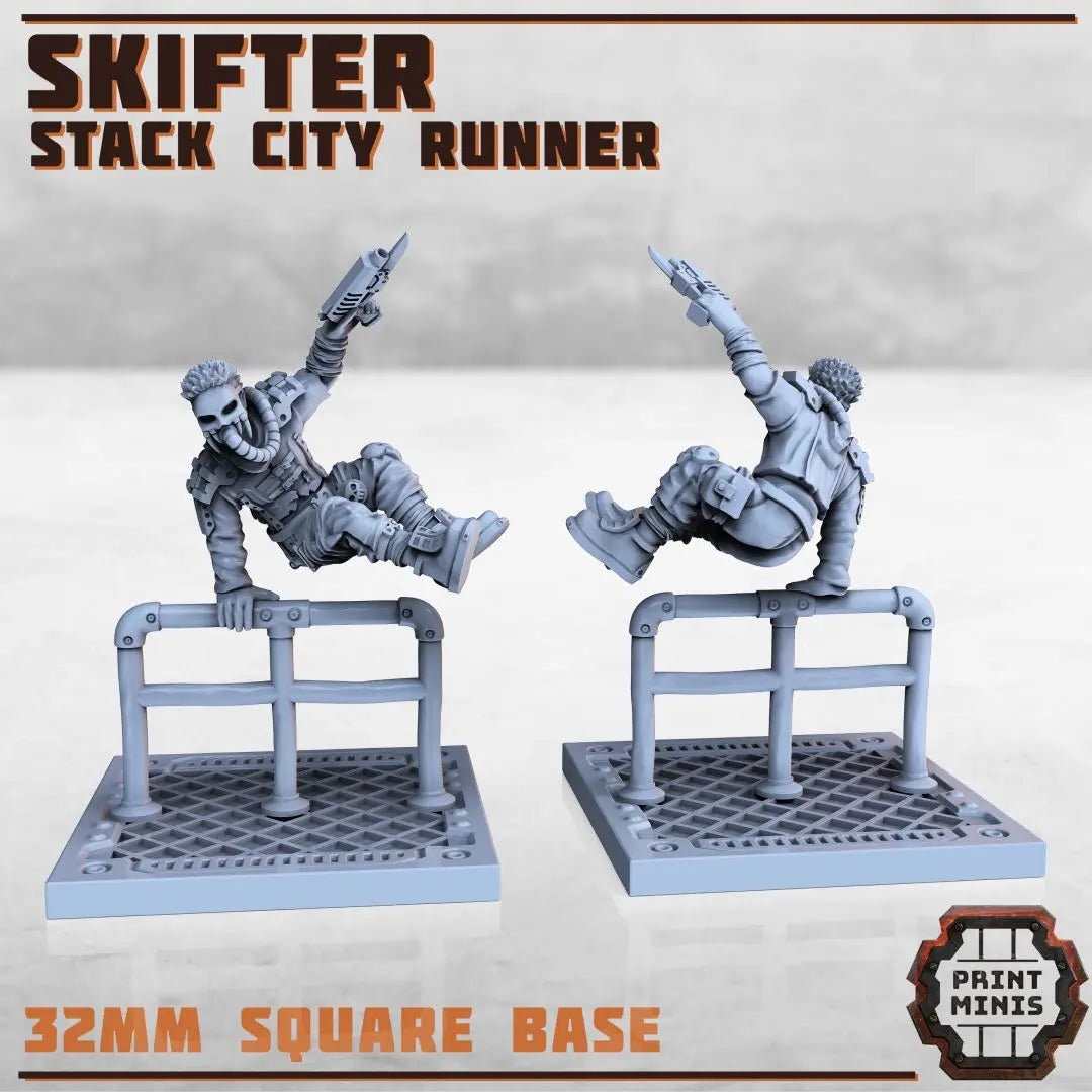 Stack City Runner Print Minis