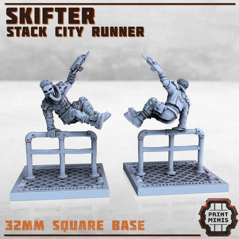 Stack City Runner Print Minis