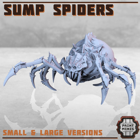 Sump Spider Print Minis