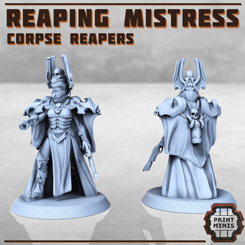 Reaping Mistress - Corpse Reapers Print Minis