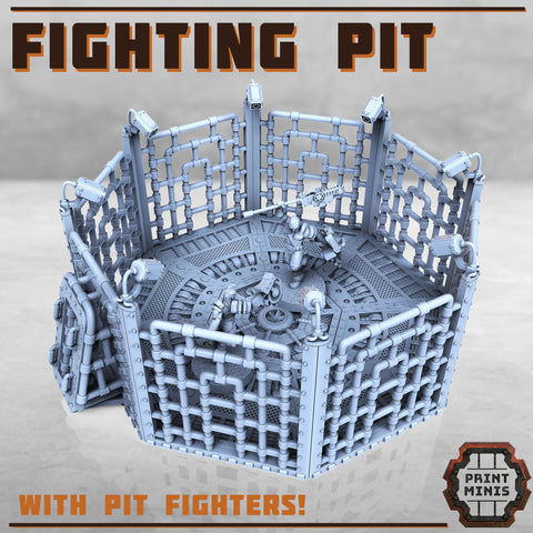 Fighting Pit and Fighters