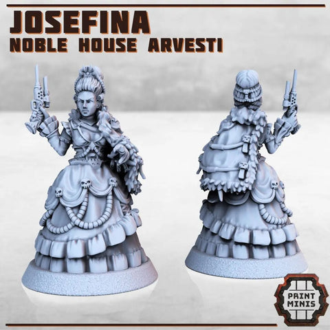 Josefina - Noble House Arvesti (Noble Lady) Print Minis