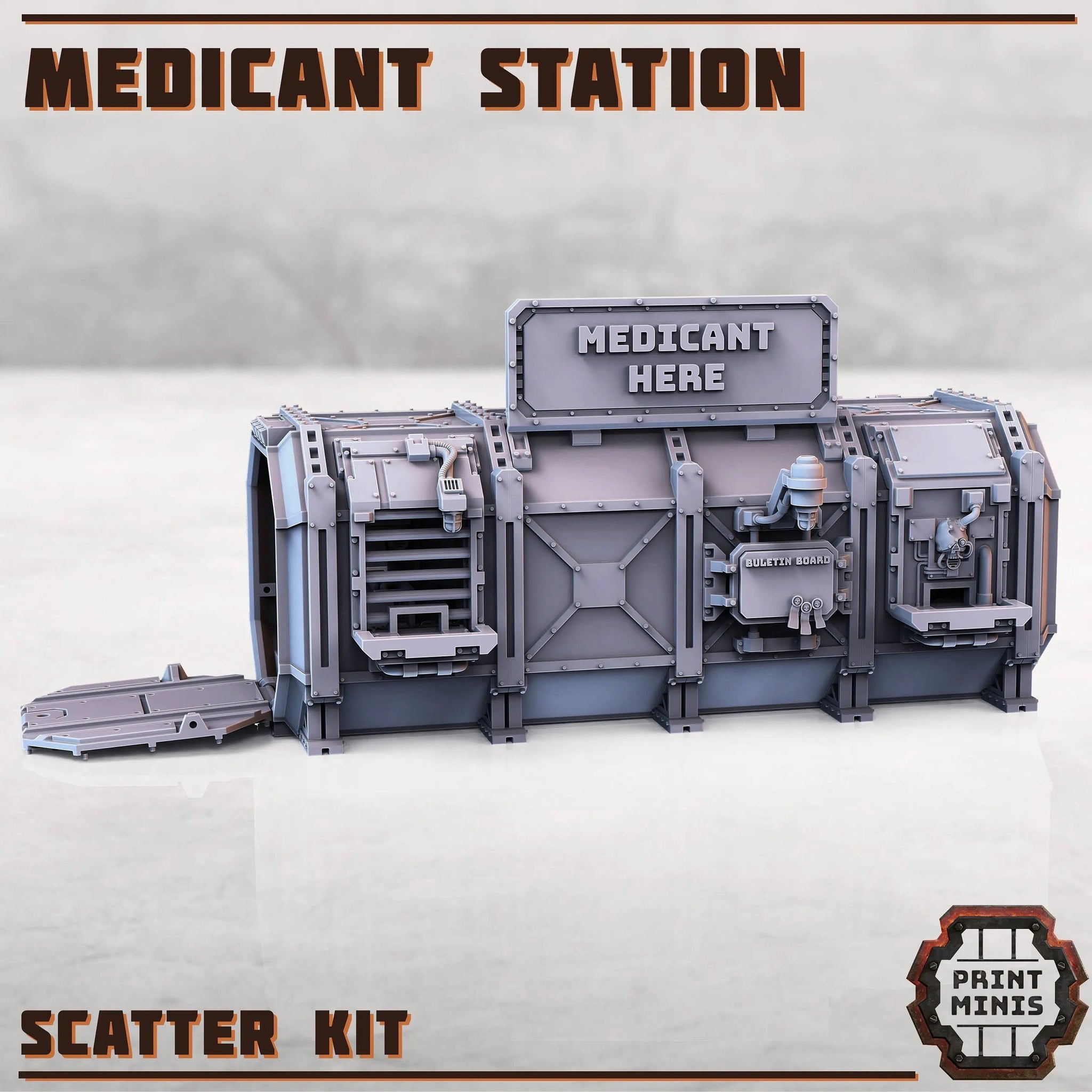 Medicant container Print Minis